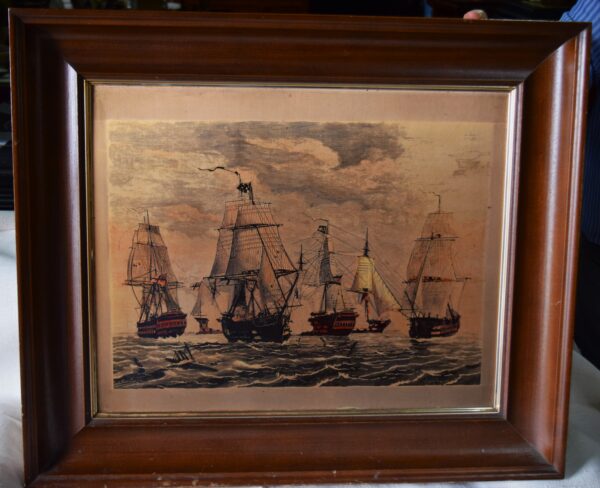 Cuadro barco grande (s.XIX)